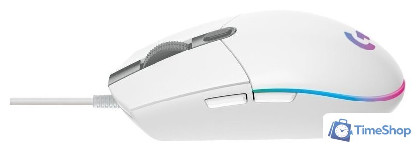 Игровая мышь Logitech G102 Lightsync (белый) - Изображение №3 — Интернет-магазин Time-Shop