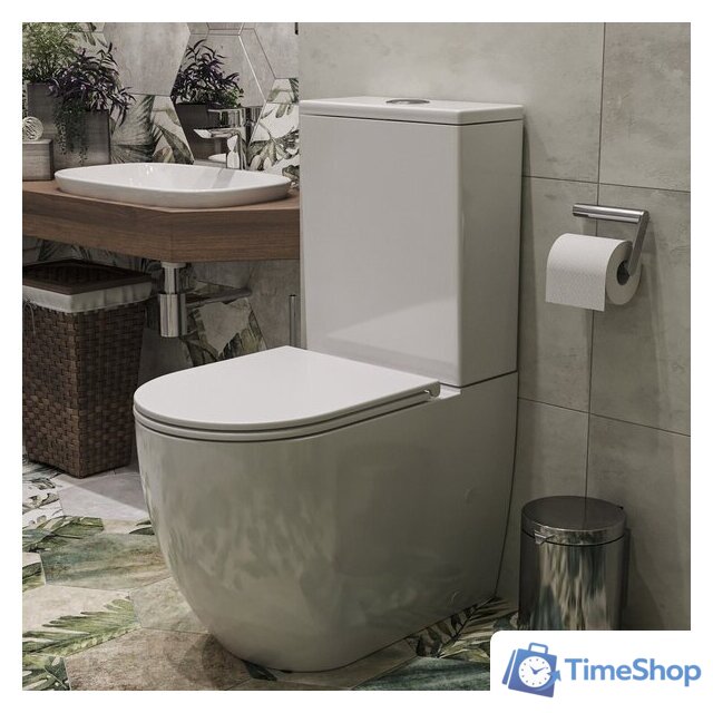 Унитаз напольный Roxen Antares Tornado Rimless Soft Close 600185-01 - Изображение №3 — Интернет-магазин Time-Shop