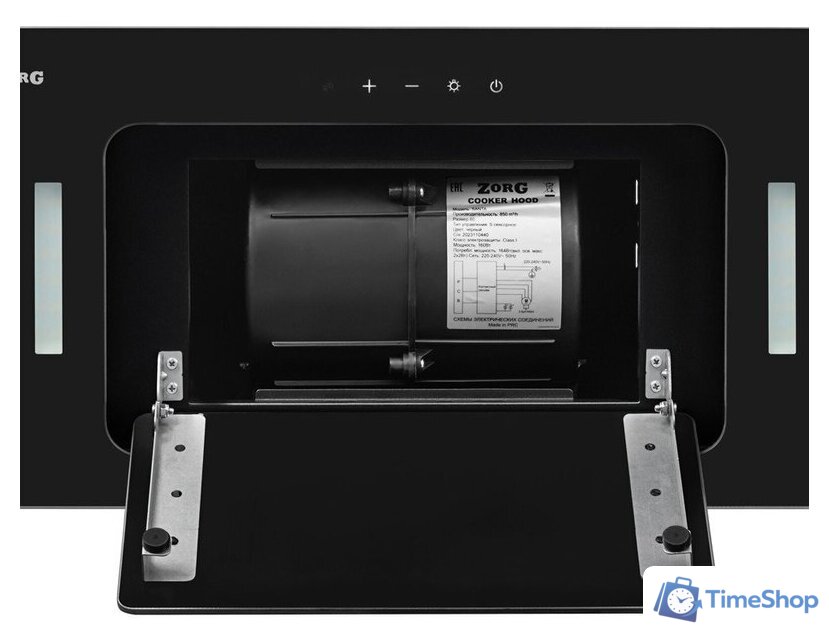 Кухонная вытяжка ZorG Santa 850 60 S (черный) - Изображение №8 — Интернет-магазин Time-Shop
