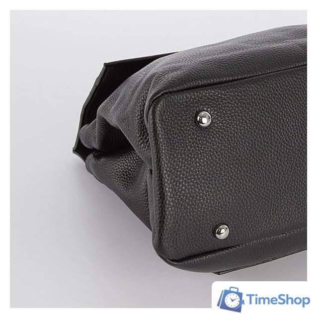 Женская сумка Poshete 845-SR20217OL-BLK (черный) - Изображение №6 — Интернет-магазин Time-Shop