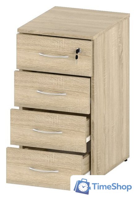 Тумба Славянская столица С-035.004/1 (дуб сонома) - Изображение №2 — Интернет-магазин Time-Shop