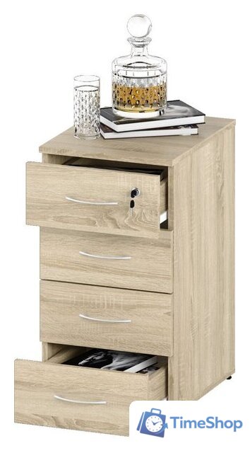 Тумба Славянская столица С-035.004/1 (дуб сонома) - Изображение №3 — Интернет-магазин Time-Shop