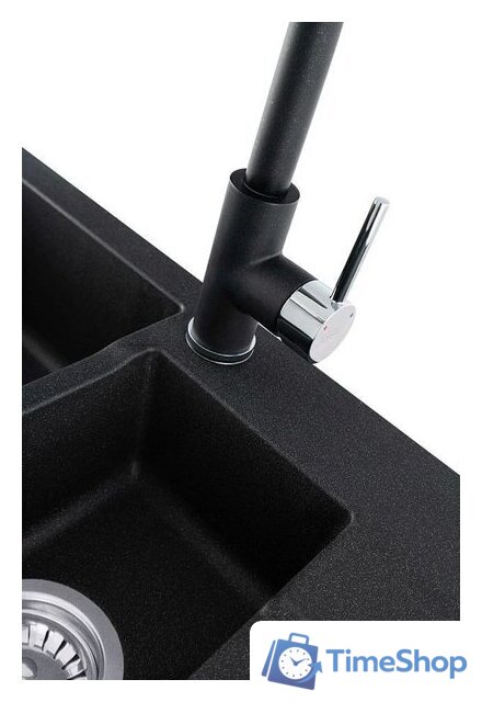 Кухонная мойка Kernau KGS A 6079 1.5B1D Graphite - Изображение №5 — Интернет-магазин Time-Shop