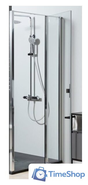 Душевая дверь Allen Brau Priority 3.31025.00 294054 (хром) - Изображение №3 — Интернет-магазин Time-Shop