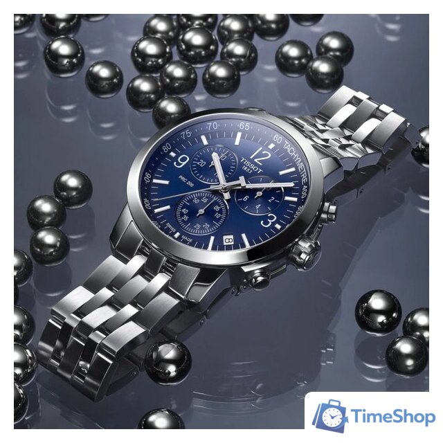 Наручные часы Tissot Prc 200 Chronograph T114.417.11.047.00 - Изображение №6 — Интернет-магазин Time-Shop