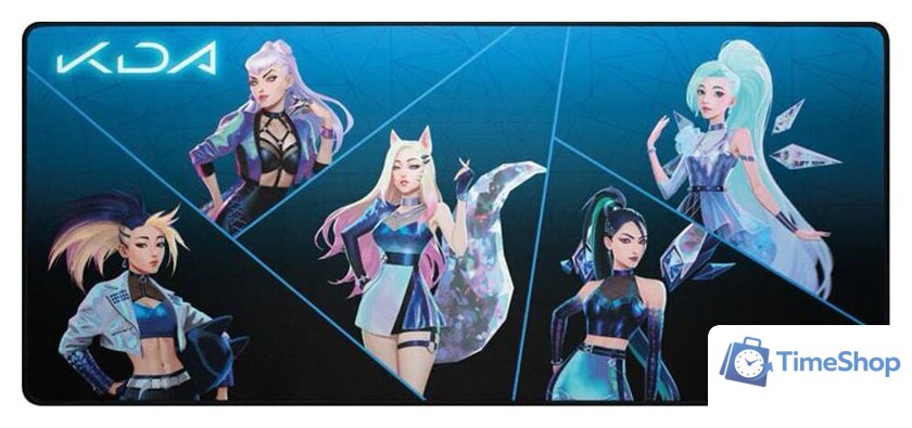 Коврик для стола Logitech G840 K/DA League of Legends Edition - Изображение №1 — Интернет-магазин Time-Shop