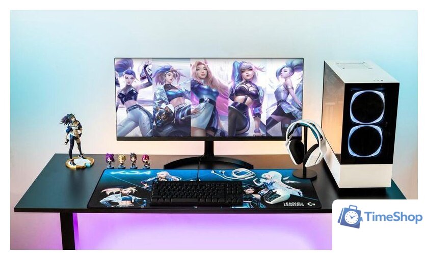 Коврик для стола Logitech G840 K/DA League of Legends Edition - Изображение №3 — Интернет-магазин Time-Shop