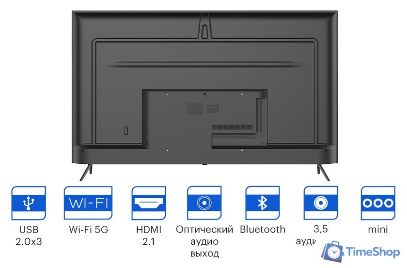 Телевизор KIVI 65U740NB - Изображение №7 — Интернет-магазин Time-Shop