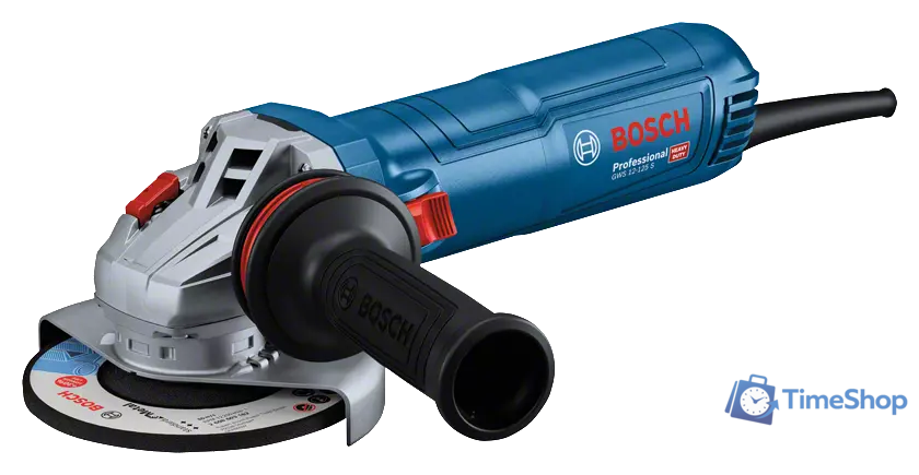 Угловая шлифмашина Bosch GWS 12-125 S Professional 06013A6020 - Изображение №1 — Интернет-магазин Time-Shop