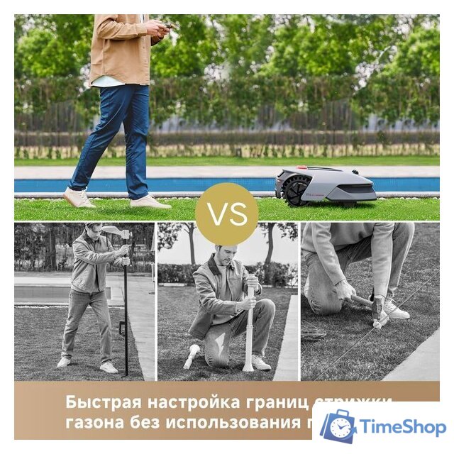 Газонокосилка-робот Dreame Roboticmower A1 Pro - Изображение №8 — Интернет-магазин Time-Shop