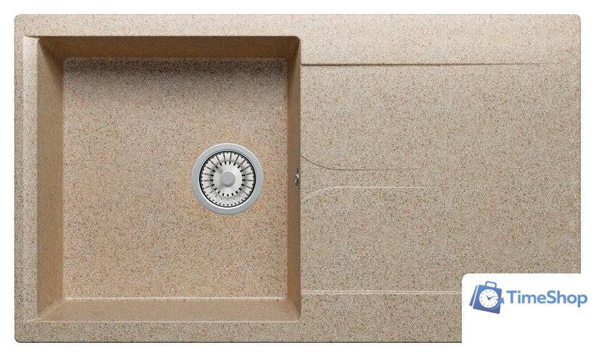 Кухонная мойка Polygran Gals-860 (песочный 302) - Изображение №1 — Интернет-магазин Time-Shop