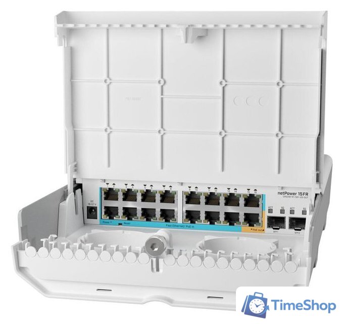 Управляемый коммутатор 3-го уровня Mikrotik netPower 15FR CRS318-1FI-15FR-2S-OUT - Изображение №1 — Интернет-магазин Time-Shop