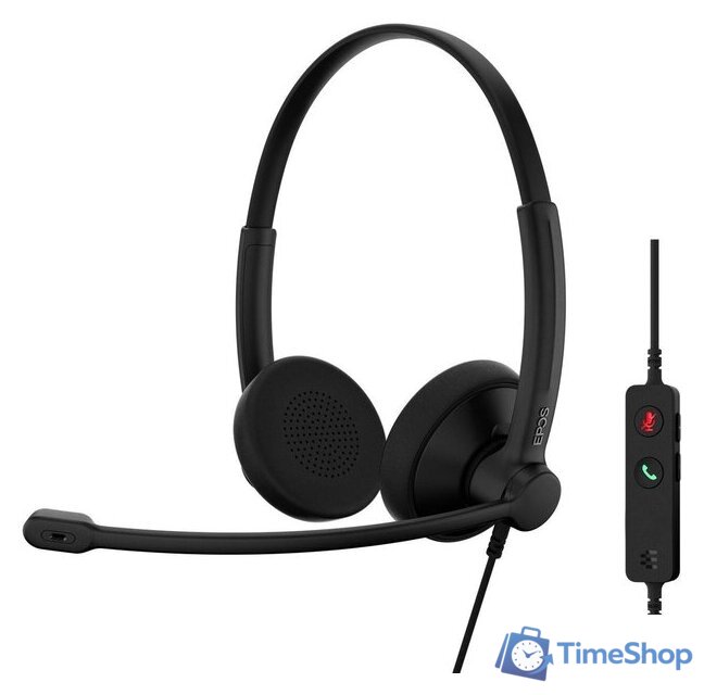 Офисная гарнитура Epos Impact 100 UC Stereo USB-C+A - Изображение №2 — Интернет-магазин Time-Shop