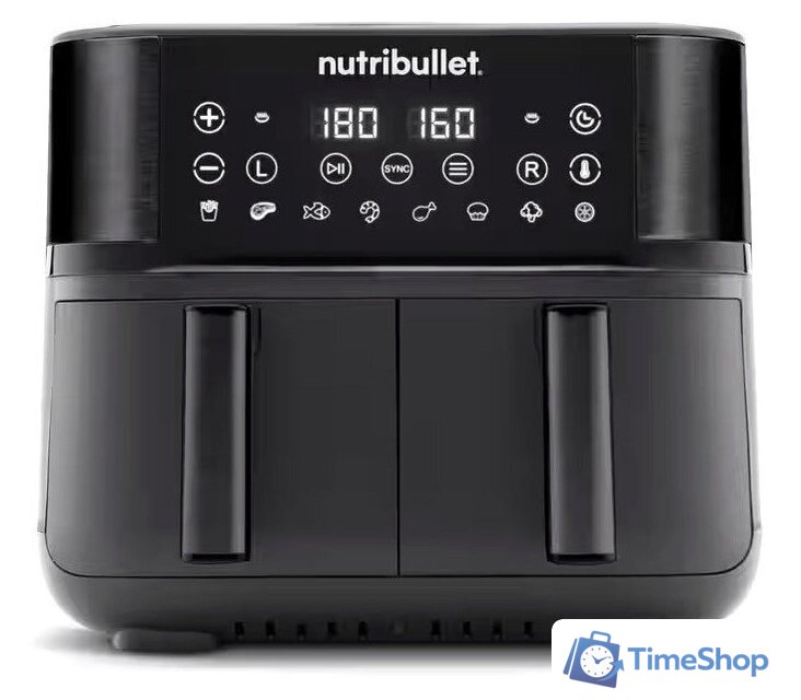 Аэрогриль (аэрофритюрница) NutriBullet Twin Drawer NBA081B - Изображение №1 — Интернет-магазин Time-Shop