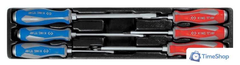 Набор отверток King Tony 9-30206MR (6 предметов) - Изображение №1 — Интернет-магазин Time-Shop