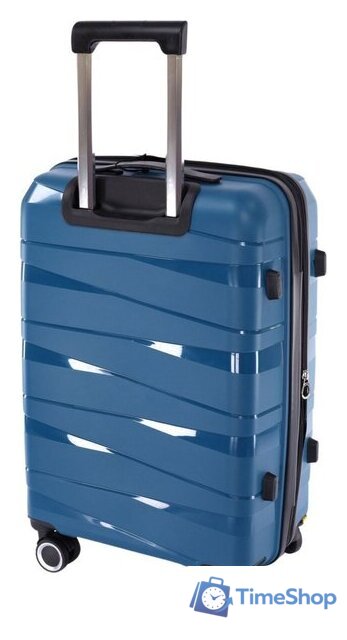 Чемодан-спиннер Pride РР-201 (M, синий) - Изображение №3 — Интернет-магазин Time-Shop