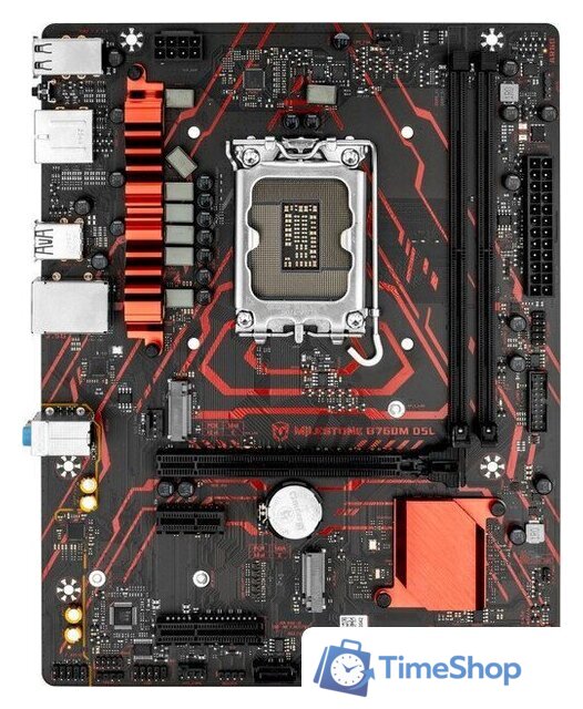 Материнская плата Maxsun Milestone B760M D5L V2 - Изображение №1 — Интернет-магазин Time-Shop