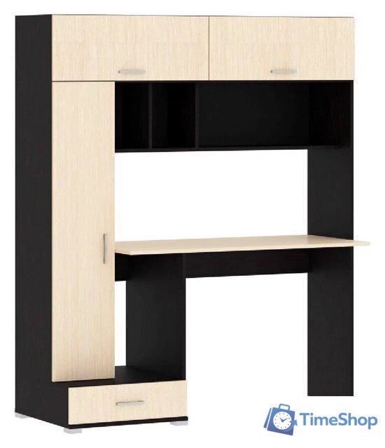 Стол Памир ПКС-1 (венге/дуб белфорт) - Изображение №1 — Интернет-магазин Time-Shop