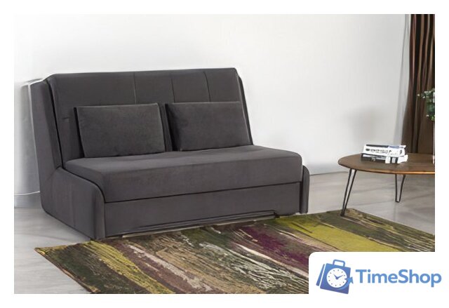 Диван DiArt Лео-3 1500 (велюр, Ultra Grafit) - Изображение №7 — Интернет-магазин Time-Shop