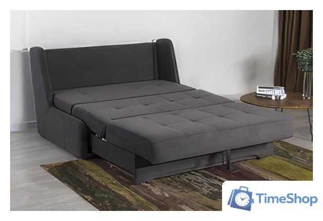 Диван DiArt Лео-3 1500 (велюр, Ultra Grafit) - Изображение №11 — Интернет-магазин Time-Shop