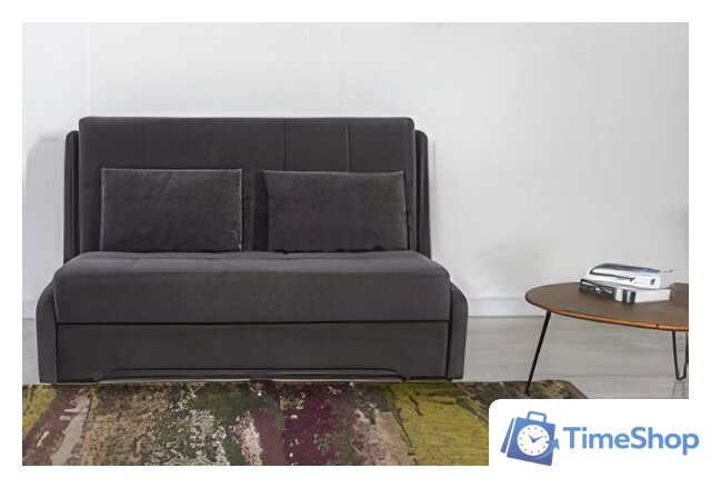 Диван DiArt Лео-3 1500 (велюр, Ultra Grafit) - Изображение №8 — Интернет-магазин Time-Shop