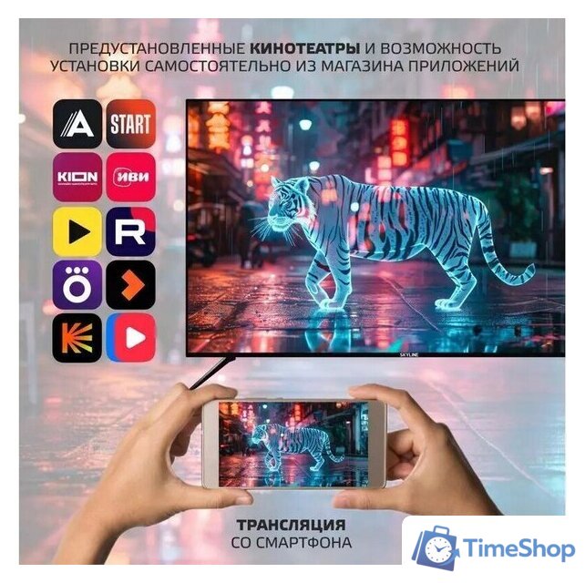 Телевизор Skyline 40LST6385 - Изображение №6 — Интернет-магазин Time-Shop