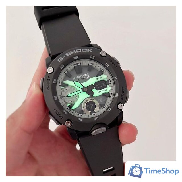 Наручные часы Casio GA-2000HD-8A - Изображение №4 — Интернет-магазин Time-Shop