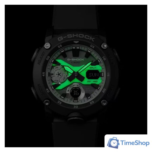 Наручные часы Casio GA-2000HD-8A - Изображение №3 — Интернет-магазин Time-Shop