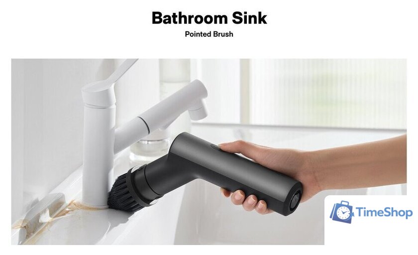 Щетка для мытья посуды Hoto Electric Spin Scrubber - Изображение №6 — Интернет-магазин Time-Shop