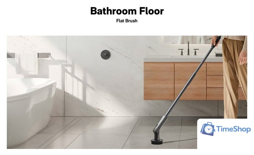 Щетка для мытья посуды Hoto Electric Spin Scrubber - Изображение №5 — Интернет-магазин Time-Shop