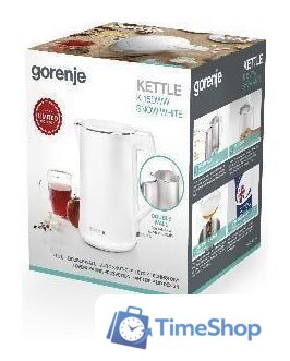 Электрический чайник Gorenje K15DWW - Изображение №3 — Интернет-магазин Time-Shop
