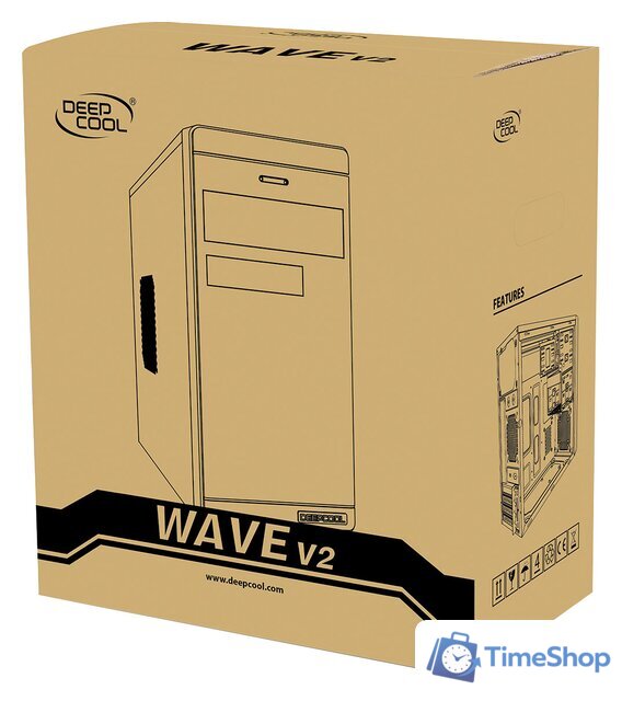 Корпус DeepCool Wave V2 - Изображение №8 — Интернет-магазин Time-Shop