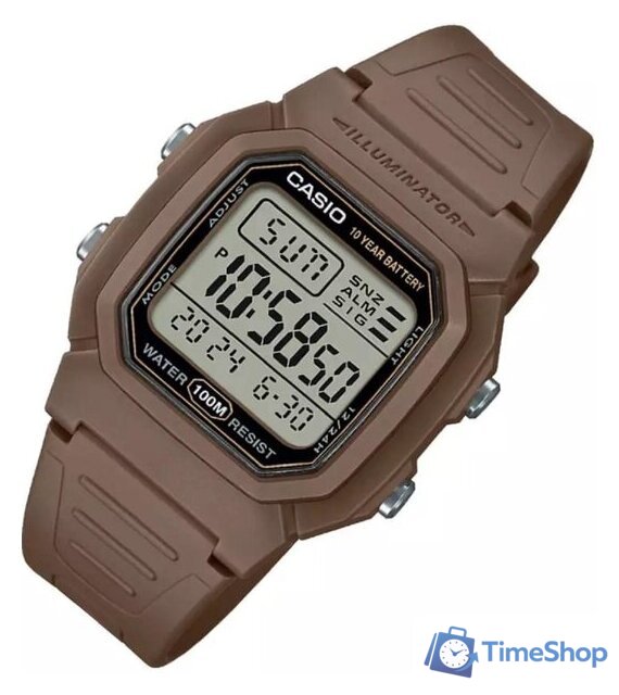 Наручные часы Casio W-800H-5A - Изображение №2 — Интернет-магазин Time-Shop