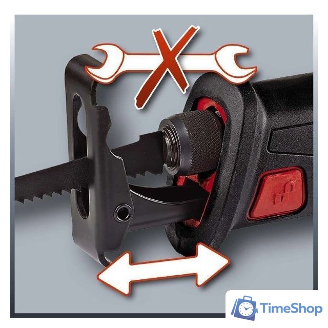 Сабельная пила Einhell TE-AP 18 Li 4326300 (без АКБ) - Изображение №4 — Интернет-магазин Time-Shop