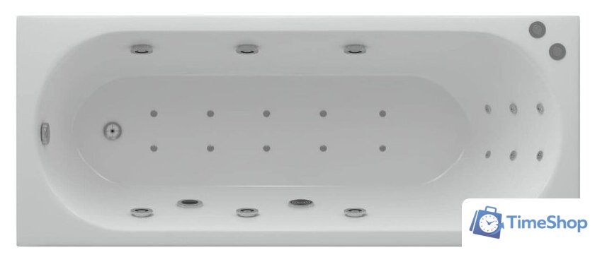 Ванна Aquatek Оберон 180x80 - Изображение №1 — Интернет-магазин Time-Shop