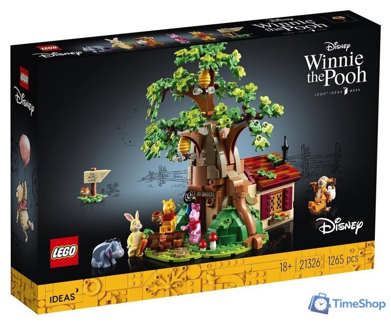 Конструктор LEGO Ideas Disney 21326 Винни Пух - Изображение №1 — Интернет-магазин Time-Shop