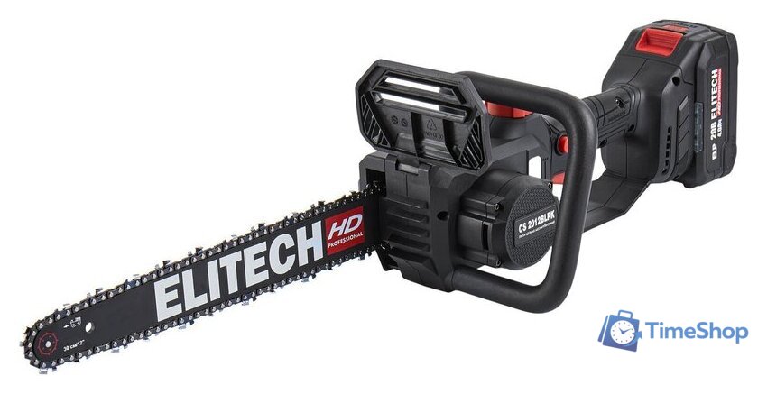 Аккумуляторная пила ELITECH CS 2012BLPK HD E1611.026.01 (с 1-им АКБ) - Изображение №3 — Интернет-магазин Time-Shop