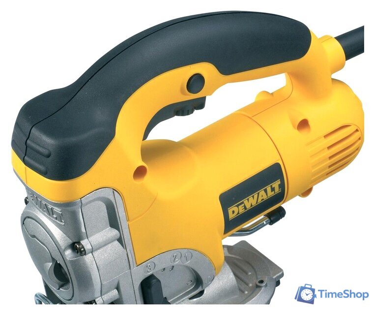 Электролобзик DeWalt DW331KT-QS (с кейсом) - Изображение №5 — Интернет-магазин Time-Shop
