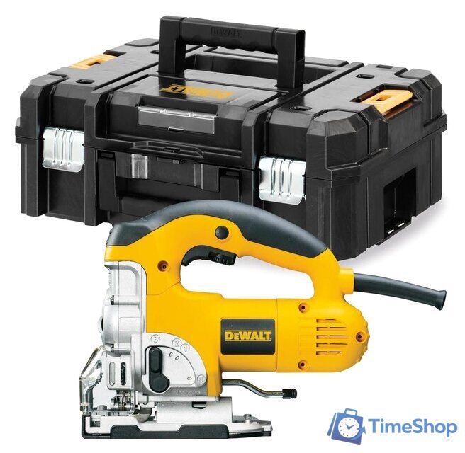 Электролобзик DeWalt DW331KT-QS (с кейсом) - Изображение №1 — Интернет-магазин Time-Shop