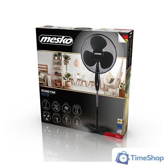 Вентилятор Mesko MS 7311 - Изображение №4 — Интернет-магазин Time-Shop