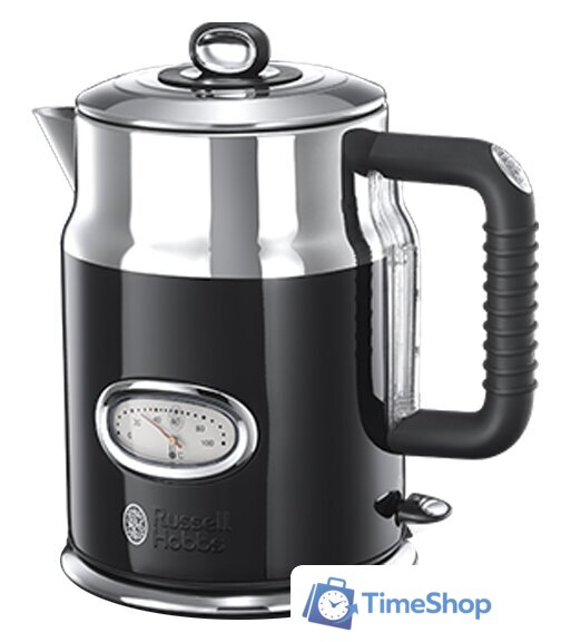 Электрический чайник Russell Hobbs 21671-70 Retro Classic Noir - Изображение №1 — Интернет-магазин Time-Shop