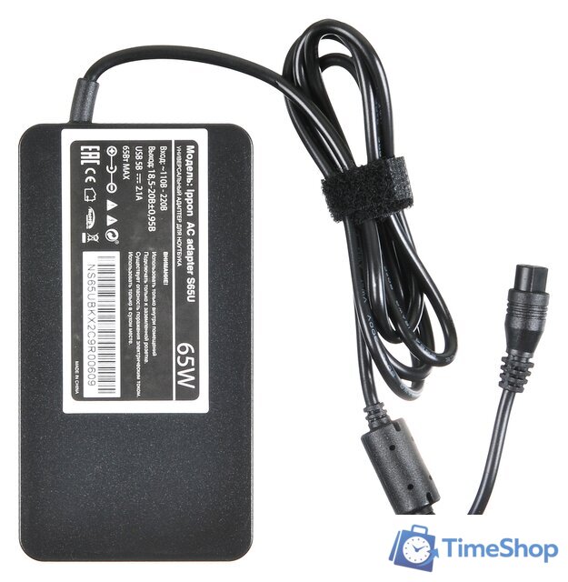 Сетевое зарядное IPPON S65U - Изображение №3 — Интернет-магазин Time-Shop