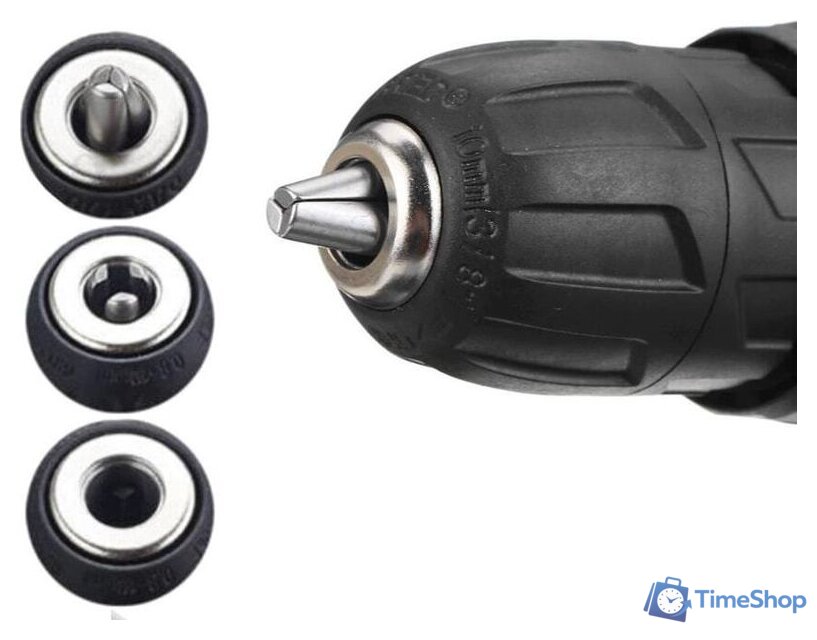 Дрель-шуруповерт Zitrek Green 12 Pro 063-4073 (с 2-мя АКБ, кейс, набор оснастки) - Изображение №4 — Интернет-магазин Time-Shop