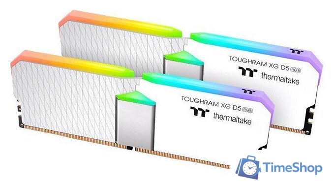 Оперативная память Thermaltake Toughram XG RGB D5 2x16ГБ DDR5 7200МГц RG34D516GX2-7200C36B - Изображение №1 — Интернет-магазин Time-Shop