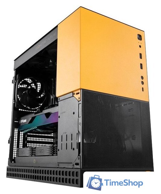 Корпус Geometric Future Model 4 King Arthur (черный/желтый) - Изображение №5 — Интернет-магазин Time-Shop