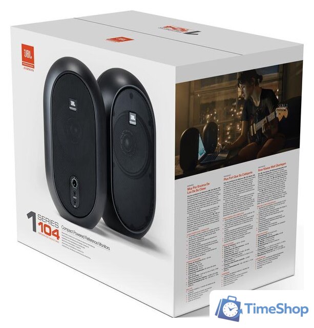 Акустика JBL 104-BT (черный) - Изображение №8 — Интернет-магазин Time-Shop