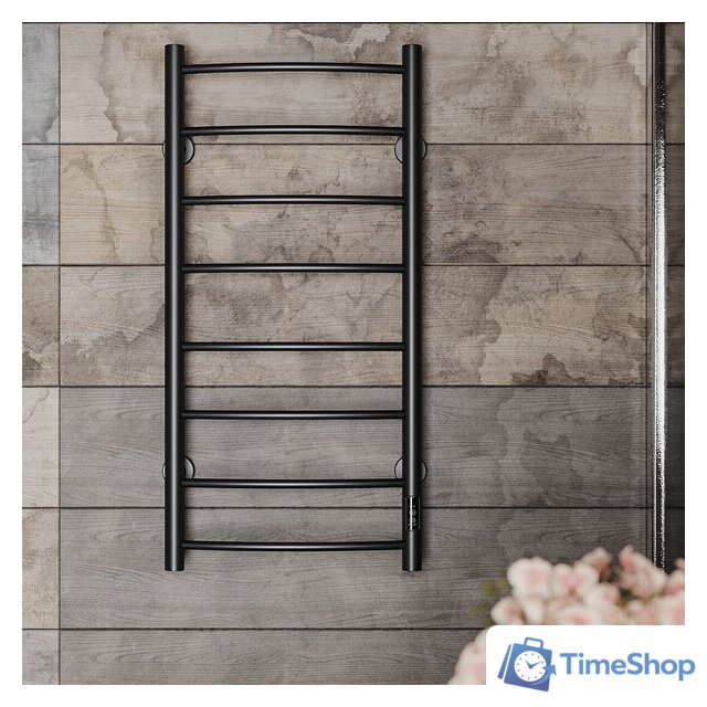 Полотенцесушитель Roxen Santi BK-109AW-8T 11030-4385B (черный) - Изображение №4 — Интернет-магазин Time-Shop