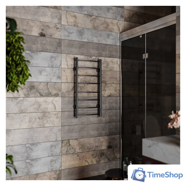 Полотенцесушитель Roxen Santi BK-109AW-8T 11030-4385B (черный) - Изображение №5 — Интернет-магазин Time-Shop