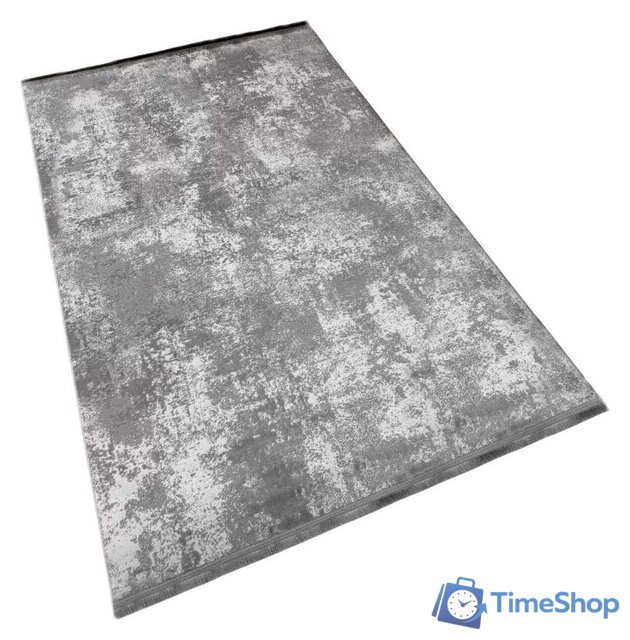 Ковер для жилой комнаты Radjab Carpet Амаль Прямоугольник 0901A 13095RK (2x4, Grey/Grey) - Изображение №1 — Интернет-магазин Time-Shop