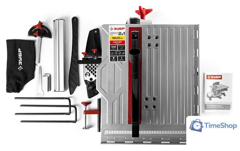 Торцовочная пила Зубр ЗПТК-305-1900 - Изображение №3 — Интернет-магазин Time-Shop